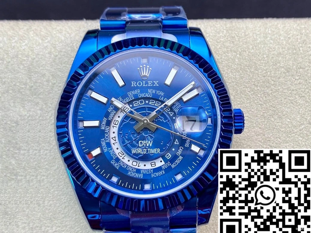 Dweller Factory Dial Sky 40MM Rolex DIW Blue WWF 0510
